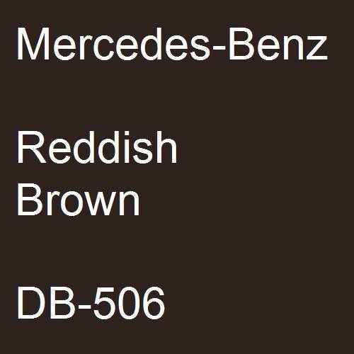 Mercedes-Benz, Reddish Brown, DB-506.